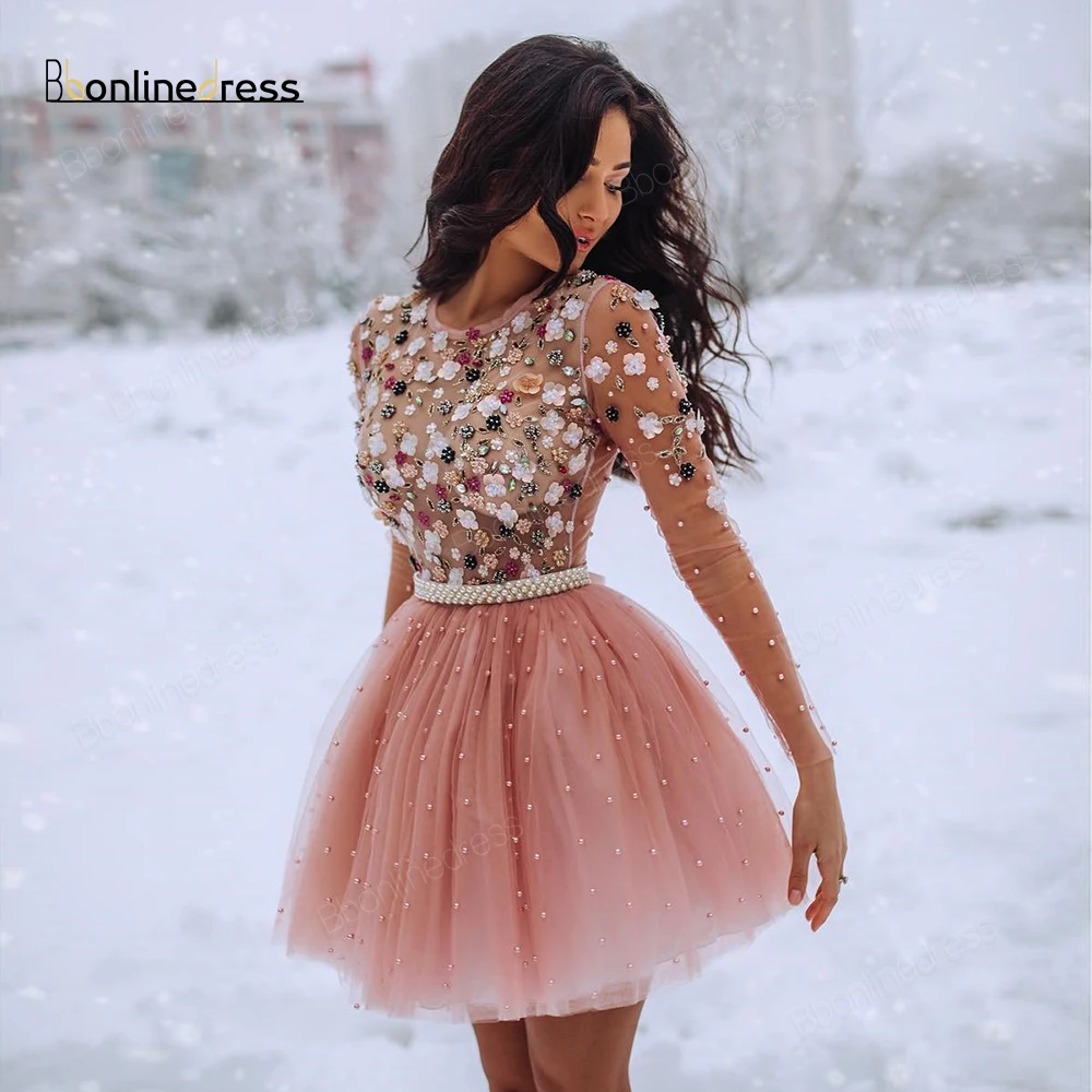 

Длинное коктейльное платье Bbonlinedress, из тюля, длиной выше колена, короткое, для вечеринок