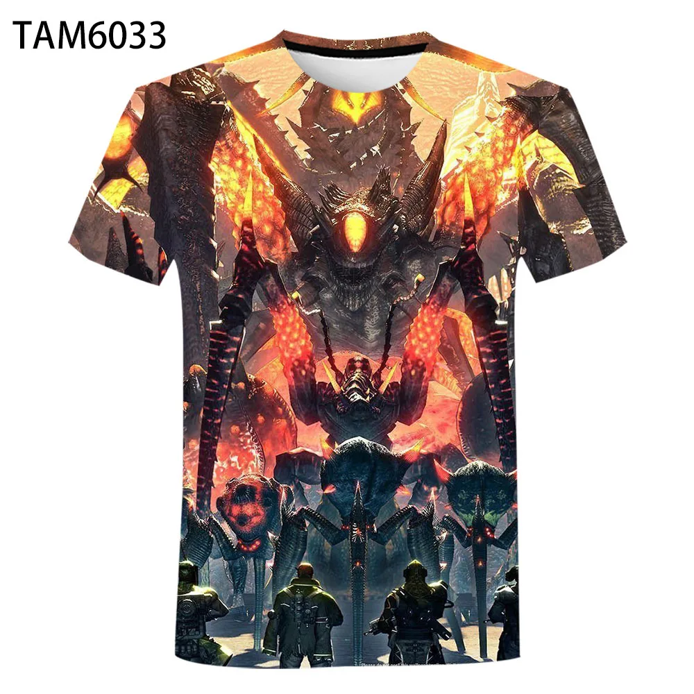 Летняя футболка с 3D-принтом All Is Lost 2022 повседневная спортивная мужская и женская