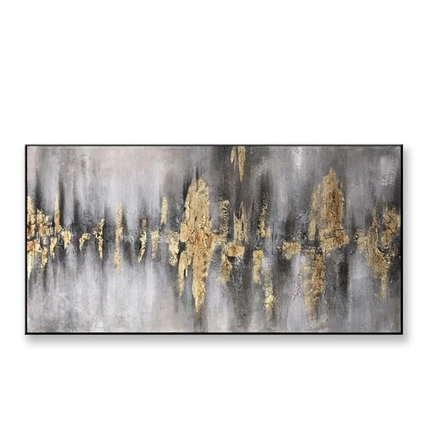 

Красивая абстрактная картина с цветами для украшения стен, чистая картина маслом ручной работы на холсте, художественный плакат для гостиной, спальни