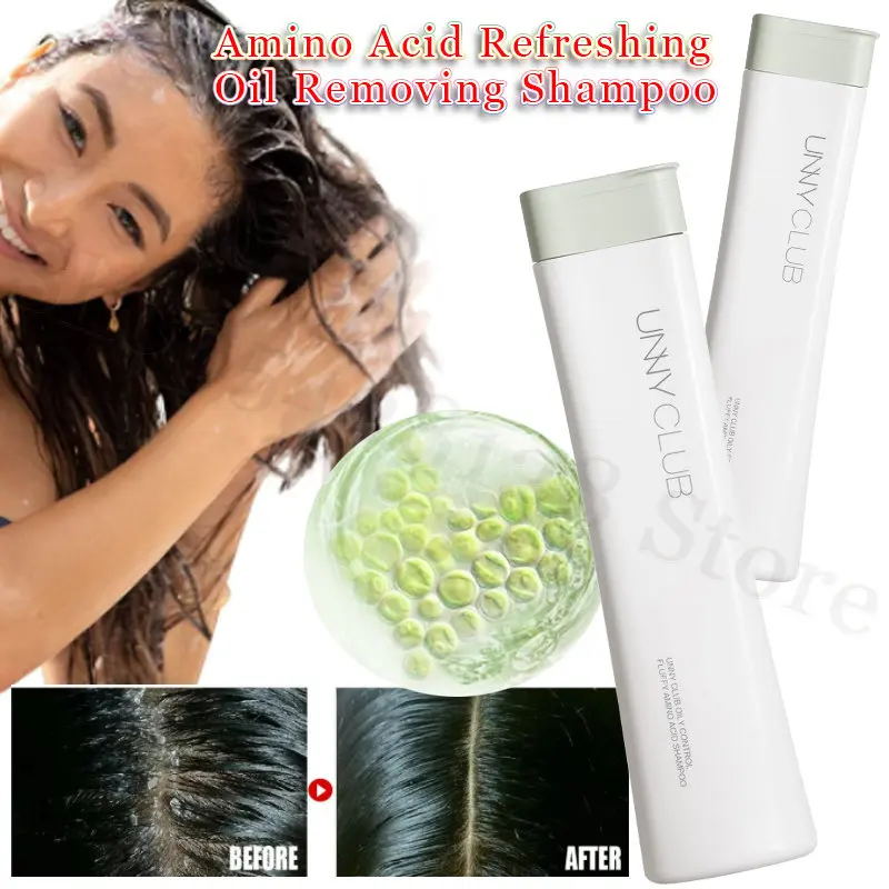 

Unny Shampoo Enhances Hair Toughness Repairs Damaged Hair Amino Acid Refreshing Degreasing Fluffy Supple Nourishing Conditioner
