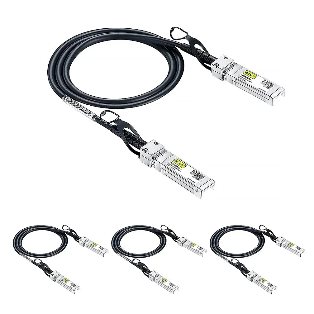 Пассивный кабель Twinax 10G SFP+ DAC 1 м/3 3 фута 30AWG для Cisco SFP-H10GB-CU1M Ubiquiti Intel Mikrotik и многое