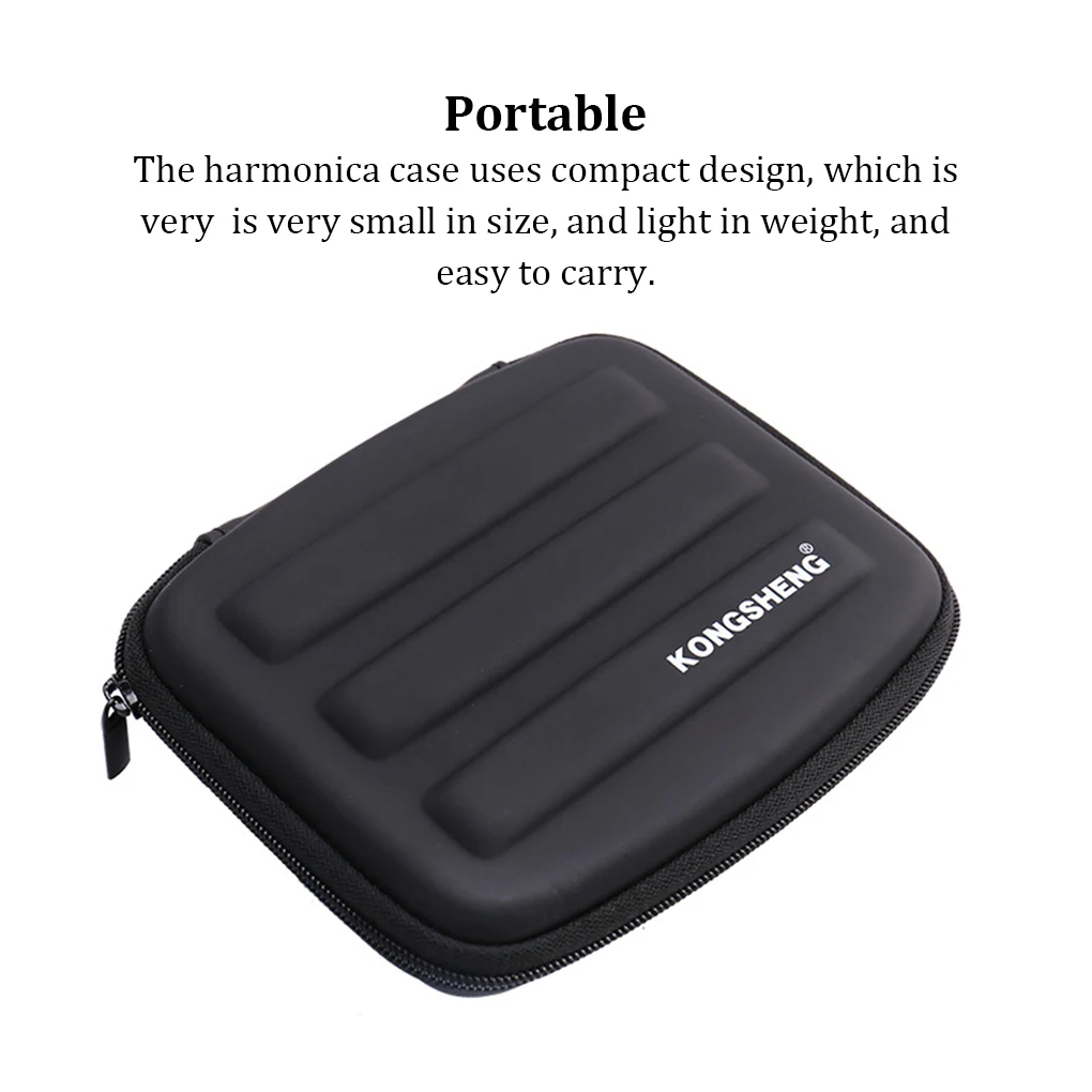 

Гармоника с 10 отверстиями, чехол, сумка для инструментов, детали для обучения обучению, аксессуары-органайзеры для начинающих профессионал...