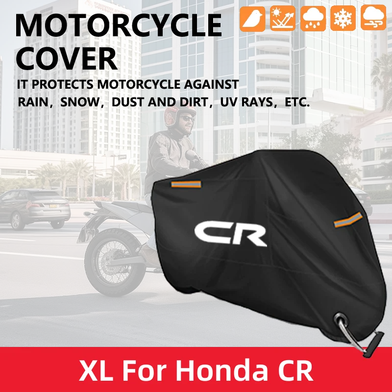 

Motorcycle Waterproof Full Cover For Honda CR80R CR85R CR125R CR250R CR 80R 85R 125R 250R All Year Outdoor UV Protector Rain