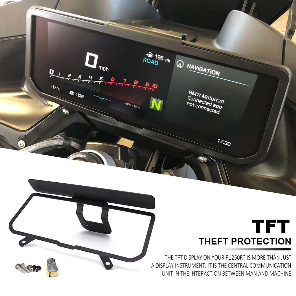 

Для BMW R1250RT R 1250 RT 2021-Новая рамка для мотоциклетного измерительного прибора, защита от кражи