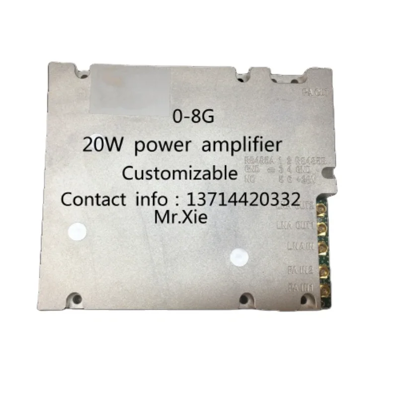 

FDD-LTE Band 1 10W Integrated Power Amplifier Module 20w 50w 100w RF Power Module Power Amplifier 0-20W Be Customized