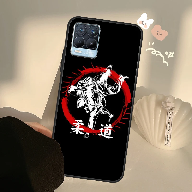Японские боевые искусства дзюдо для OnePlus 10 Pro 9 8T Nord2 9R искусство Realme GT 2 7 8 Neo2 9i 8i C21