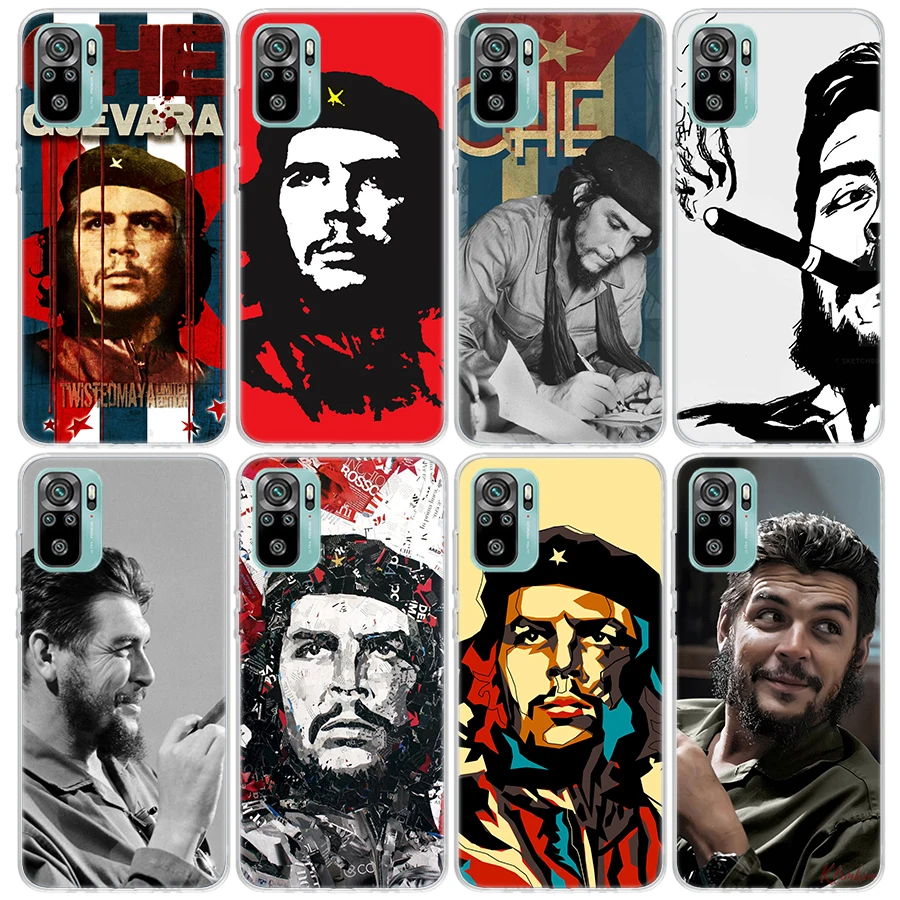 Чехол Che-Guevara для телефона Xiaomi Redmi Note 10S 9S 8T 11T 11 10 9 8 Pro 9T 9A 9C 8A 7A 7 5 Прозрачная мягкая