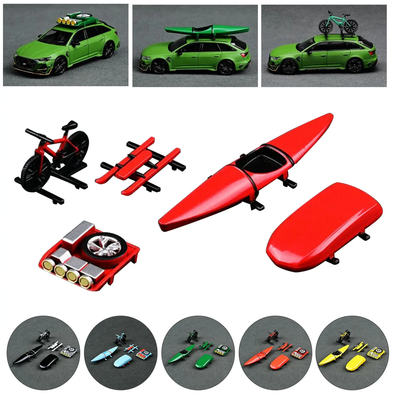 

CM Model 1:64 Car accessories package Environmental protection plastic ABS