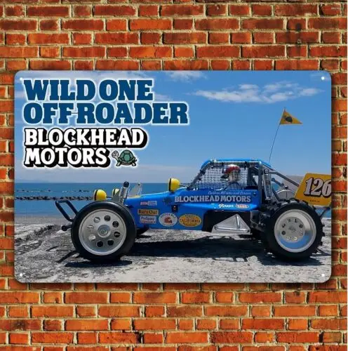 Металлический плакат Tamiya Wild One 20x30 см
