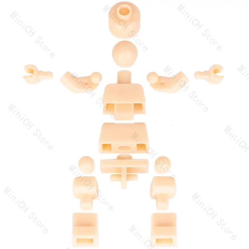 Экшн-фигурки с подвижной головкой талией штанинами сгибающимися вручную