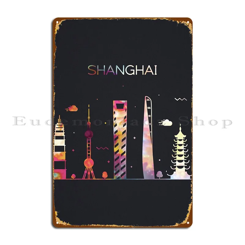 

Фон для фотосъемки с изображением городского пейзажа Шанхая