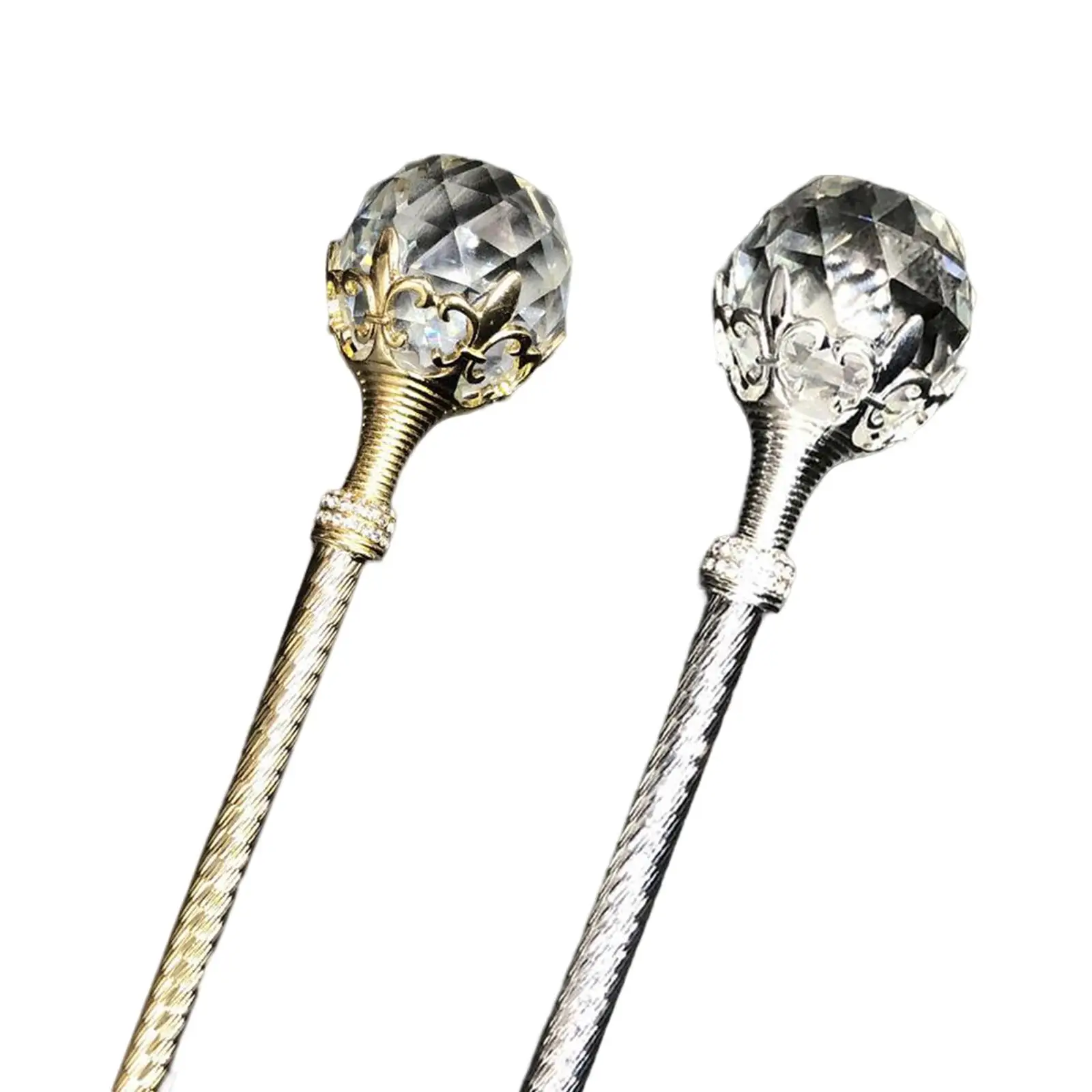 Палочка скипетр принцесса прозрачный кристалл реквизит палочка для Хэллоуина