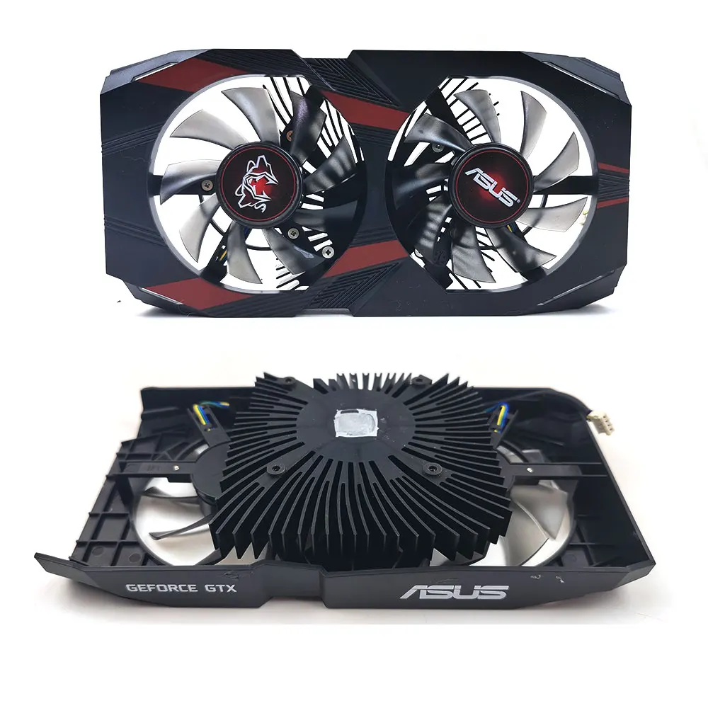 2FAN 4PIN T 128015 Вентилятор SU GTX 1050 TI для графического процессора ASUS Cerberus GeForce Ti CERBERUS-GTX