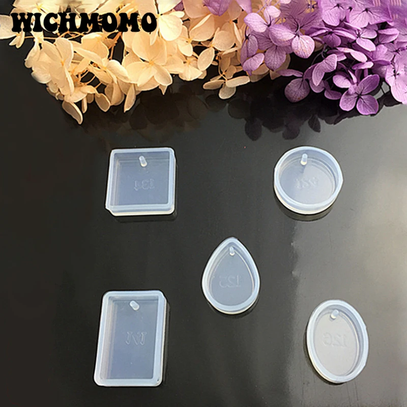 

1 шт., прозрачные силиконовые формы для подвесок в виде пирамиды