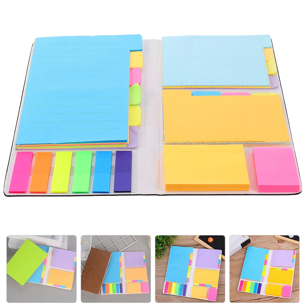 

Pads Notes Memo Pad Sticky Adhesive Notepad Office Self Easel List Do School Daily Message Stick Marker Flags Neon Page