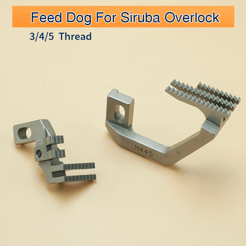 

H445 D575 H497 H500 D581 Feed Dog Fit Siruba 700F Overlock Industrial Sewing Machine Parts ZOJE JACK Three Four Five Thread