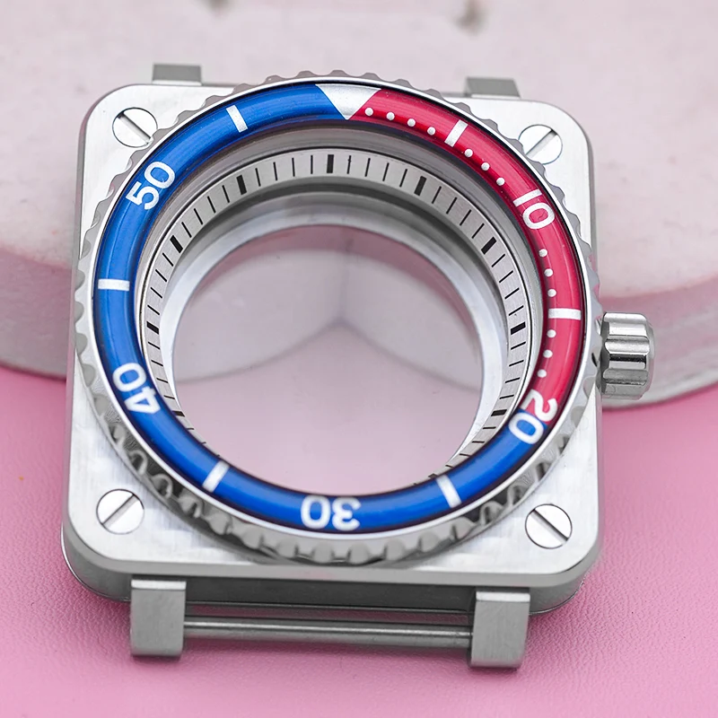 Квадратные Чехлы для часов модели SKX007 с кабиной пилота подходит NH35 NH36 4R 7 S