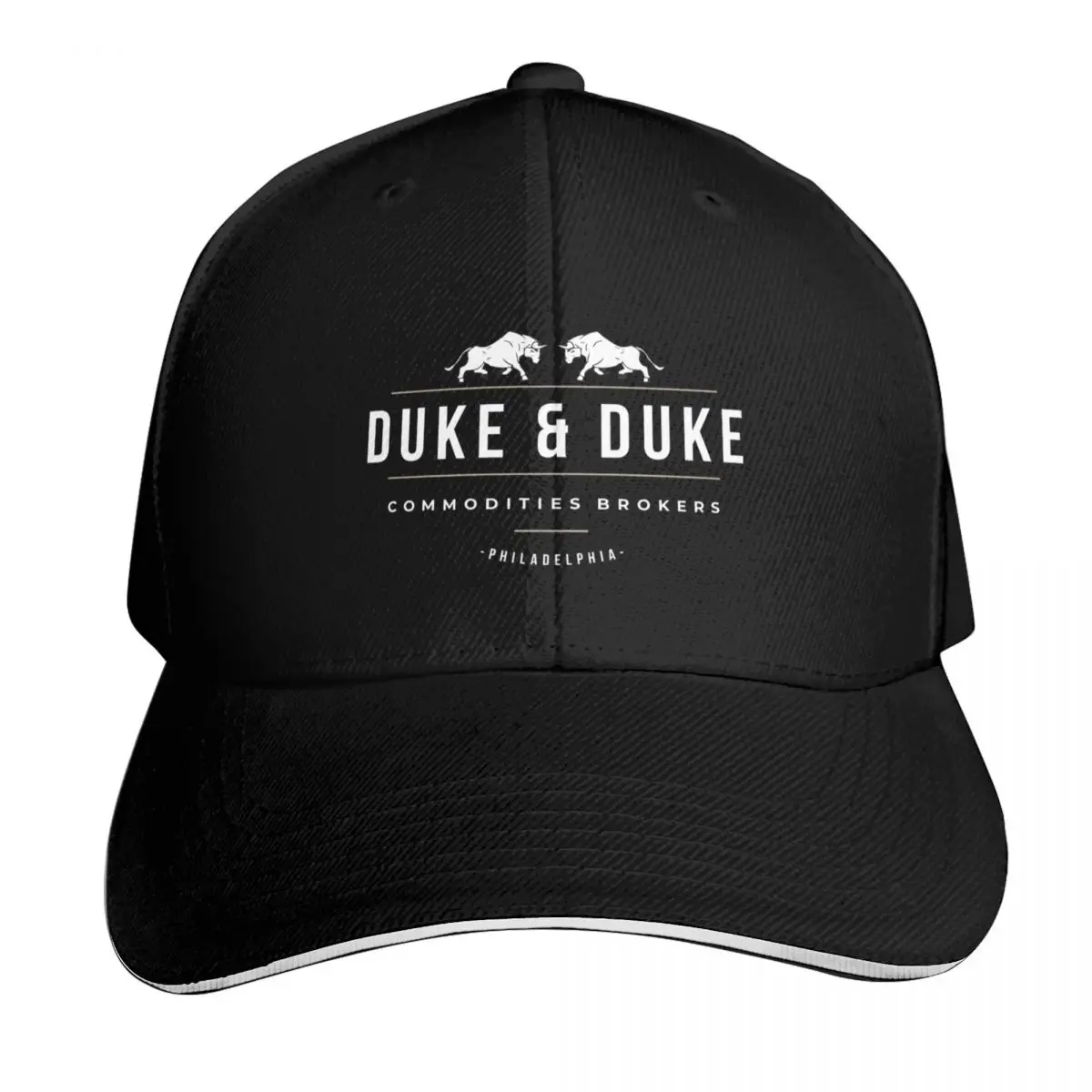 Фото Бейсболка Duke & Duke - Commodities Brokers с современным винтажным логотипом, кепка для вечеринок, пляжная кепка от солнца, кепка для гольфа, унисекс №1