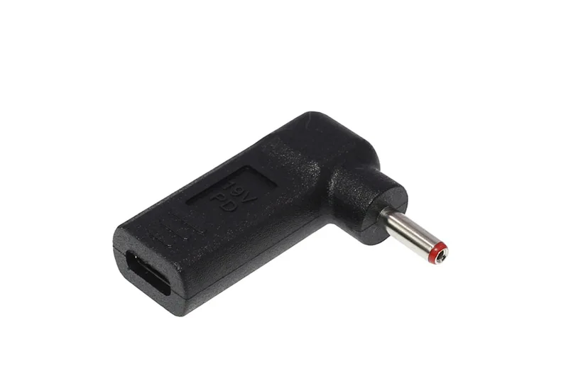 

Адаптер питания PD с гнездом типа C на колено 3,5x1,35 мм 90 Вт, адаптер для зарядки 3,5*1,35 мм