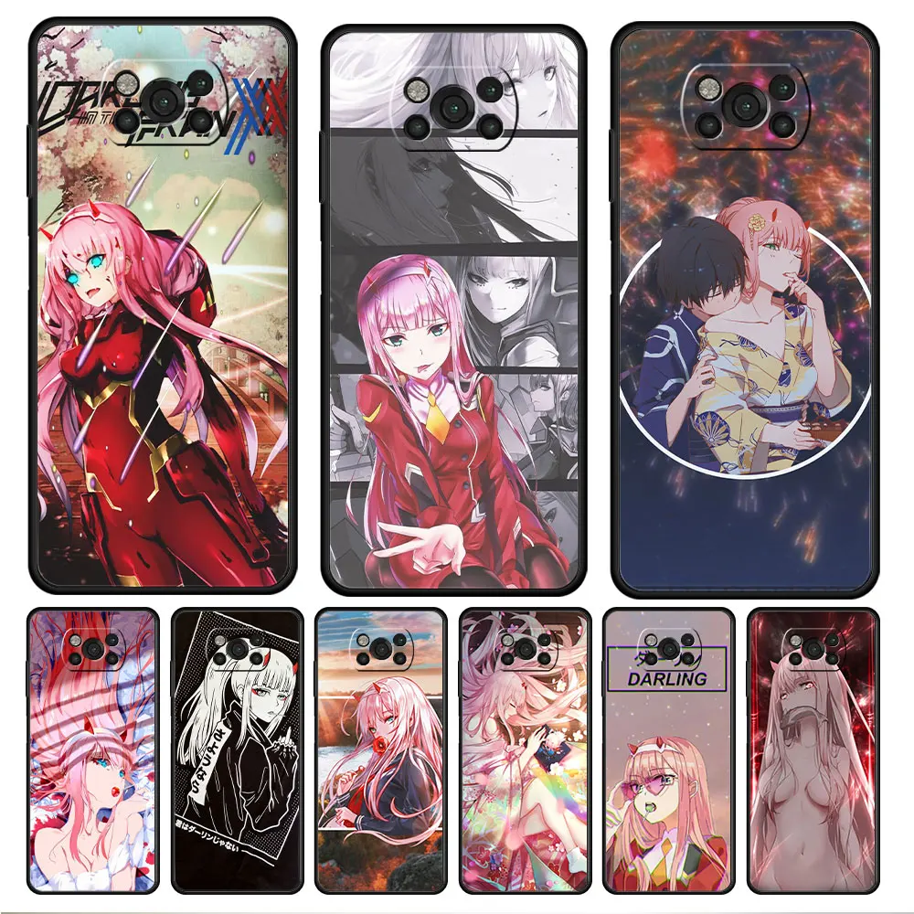 

Zero Two Darling Cell For Xiaomi POCO M3 F3 X4 10T 11T F4 GT MI 11 lite M4 Pro 5G X3 NFC 9T Phone Coque