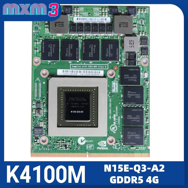 Quadro K4100M 4G GDDR5 Для iMac A1312 HD6970m обновленная графическая видеокарта ноутбуки HP D7Z22AV
