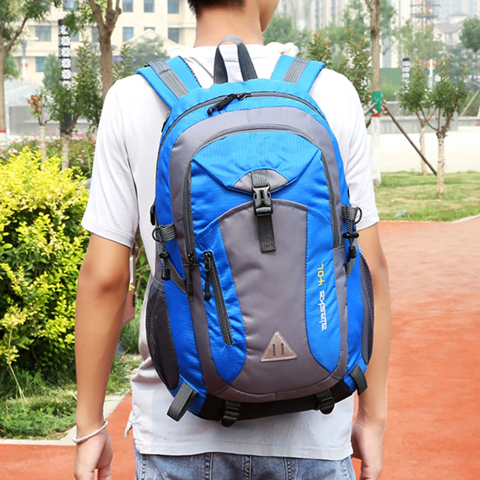 

New Travel Hiking Backpack Durable Backpacks Adjustable Straps Daypack For Outdoor Expandable Backpack 40 L Lightweight Portable