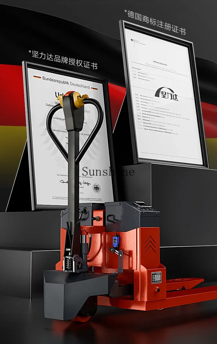 Электрический вилочный погрузчик Jianlida 3-тонный полностью автоматический