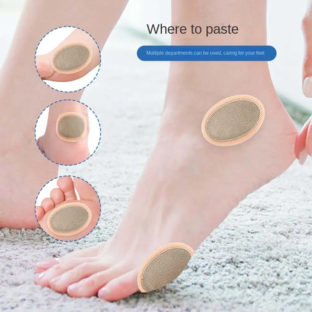 

2PCS/Sheet Latex Callus Cushions Shoes Heel Pad Foam Anti Abrasion Oval Round Toe Foot Corn Bunion Protectors Pads