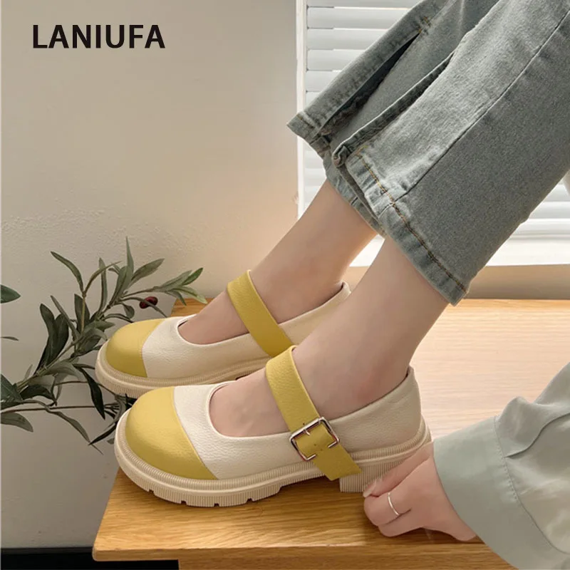 

Summer Chunky Mary Janes Lolita Women Shoes Casual Platform Sandals 2022 New Designer Sport Thick Women Shoes Brand Cozy Zapatos