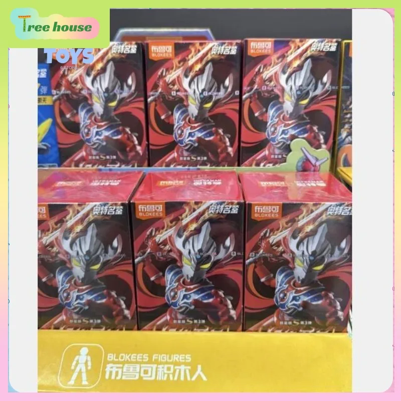 Фото Новинка: Серия Blokees Ultraman Heroes S, том 3, сборная фигурка Blazing Brave Taiga |   Детская развивающая сборная игрушка №2