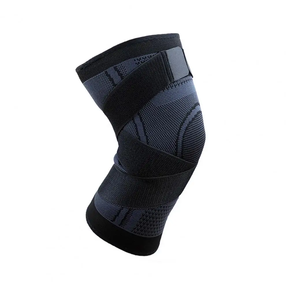

Knee Sleeve Comfortable Soft Fabric Breathable Not Easy Slip Off Wear-resistant Knee Protection Pressure Belt Design Protective