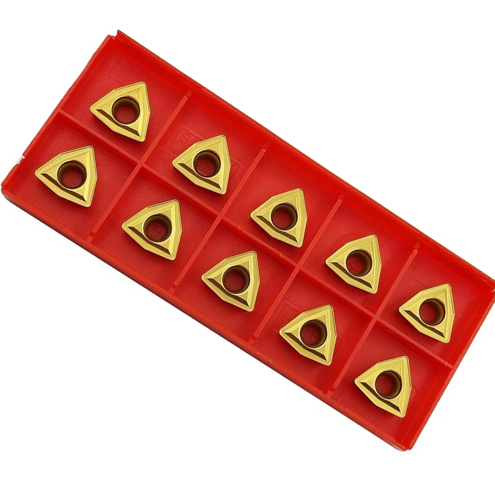 

Practical in Various Processing Environments 10pcs WCMX06T308R53 1020 CNC Lathe Insert Cutting Tool Carbide Turning Blade