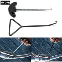 motorcycle universal stainless steel exhaust pipe bracket spring hook puller tool motorcycle modification accessories