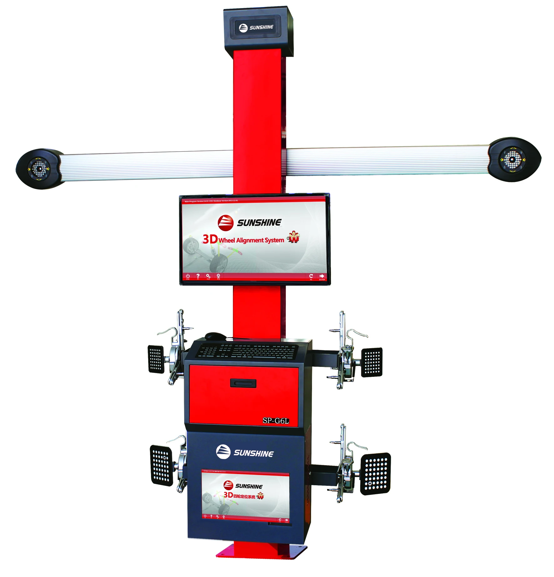 Высокоточное 3d-выравнивание четырех колес Sunshine 3D выравнивание