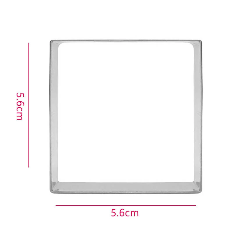 

Прямоугольный резак для печенья YiPiano из нержавеющей стали