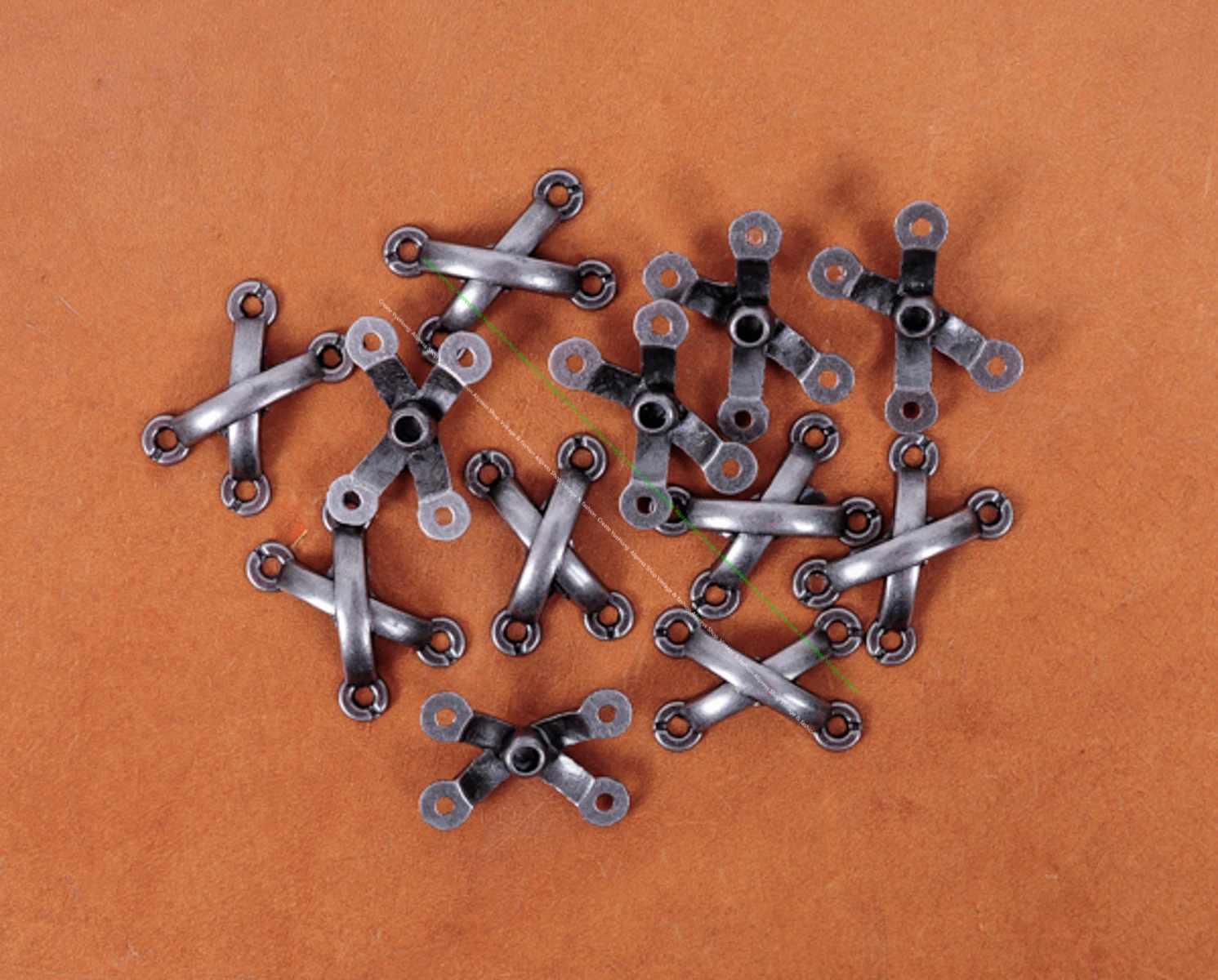 

Заклепки в форме X для байкерского купола, 20*14 мм