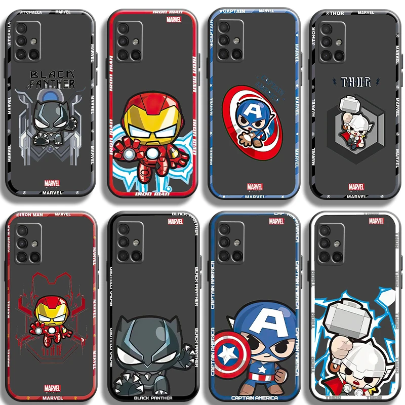

Marvel Comics Phone Cases For Samsung A51 5G A31 A72 A21S A52 A71 A42 5G A20 A21 A22 4G A22 5G A20 A32 5G A11 Funda