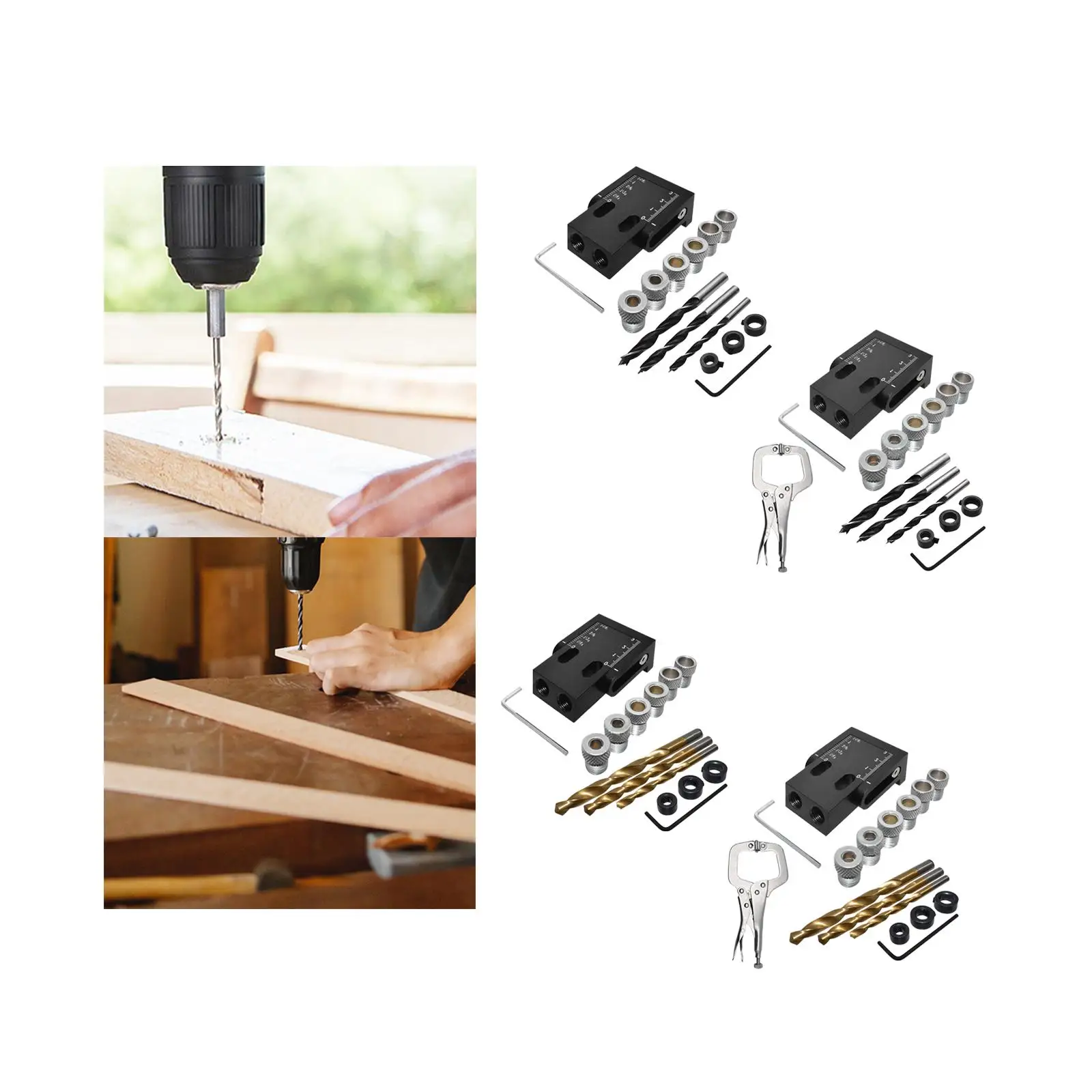 Карманный зажим для отверстий инструменты сверл сделай сам профессиональный