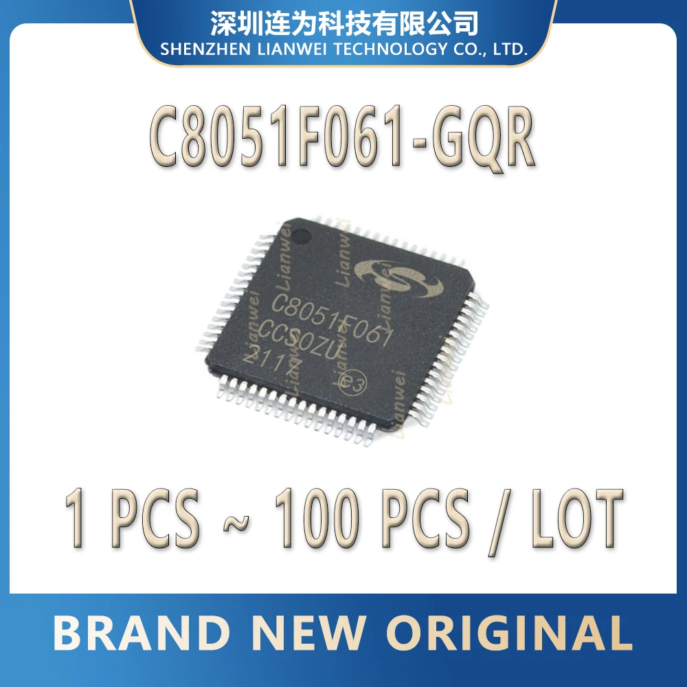 C8051F061-GQR C8051F061 C8051F C8051 IC MCU Chip TQFP-64