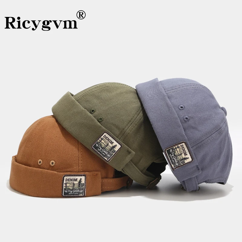 Шапка-бини RICYGVM из хлопка и полиэстера