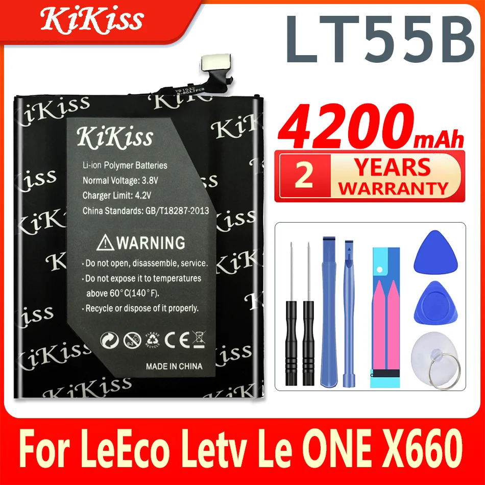 Сменный литий-полимерный аккумулятор для сотового телефона, 4200 мАч, для Letv LT55B Letv Le1 Le 1 X600 One X660 X608, встроенные мобильные батареи