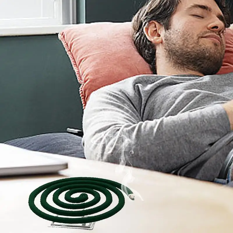 Катушки Citronella катушки для мух в помещении сжигающие до 12-часовой натуральные