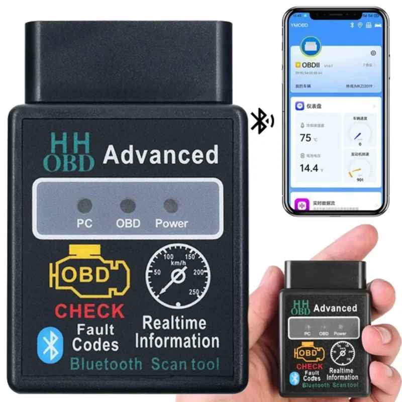 Bluetooth V1.5 Mini Elm327 OBD2 сканер OBD автомобильный диагностический инструмент