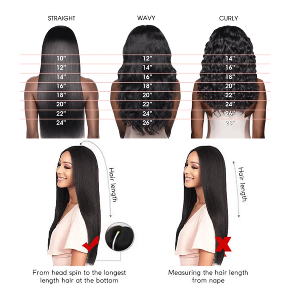 Прямой Передний Парик Шнурка Прозрачная Основа Человеческие Волосы 13x4