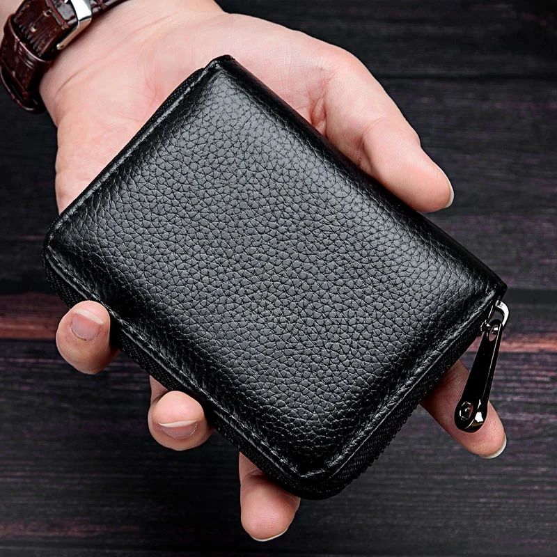 

RFID Blocking Card Holder for Men Women High Capacity Credit Card Driver License Business Card Holder 14 Inserts