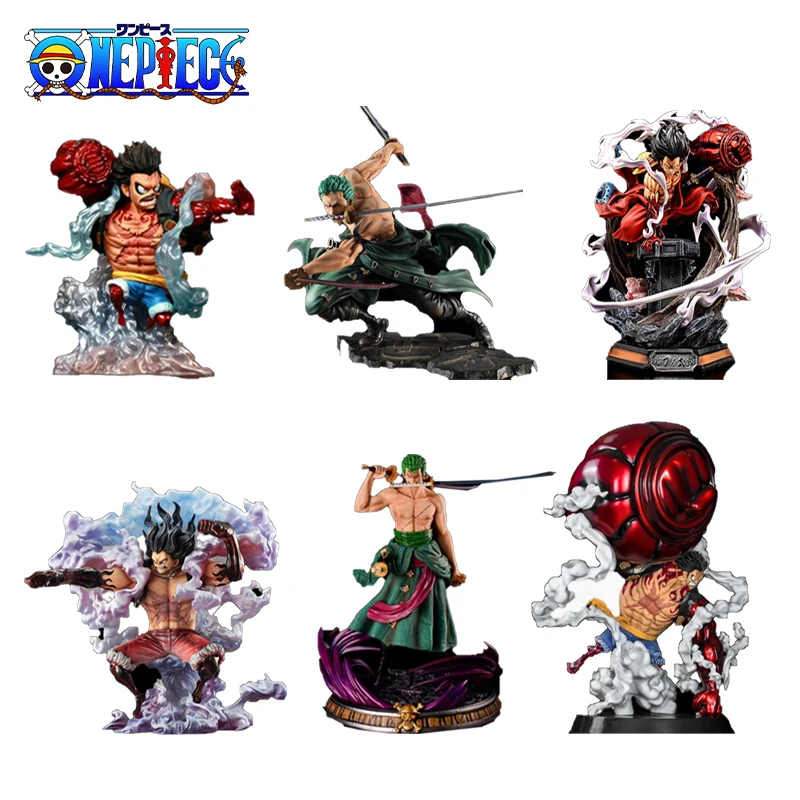 

GK One Piece Figure Toy Monkey D Dream Luffy Zoro Character Kimono Luffy Action FigureHand Made Model Collection Toys Gifts