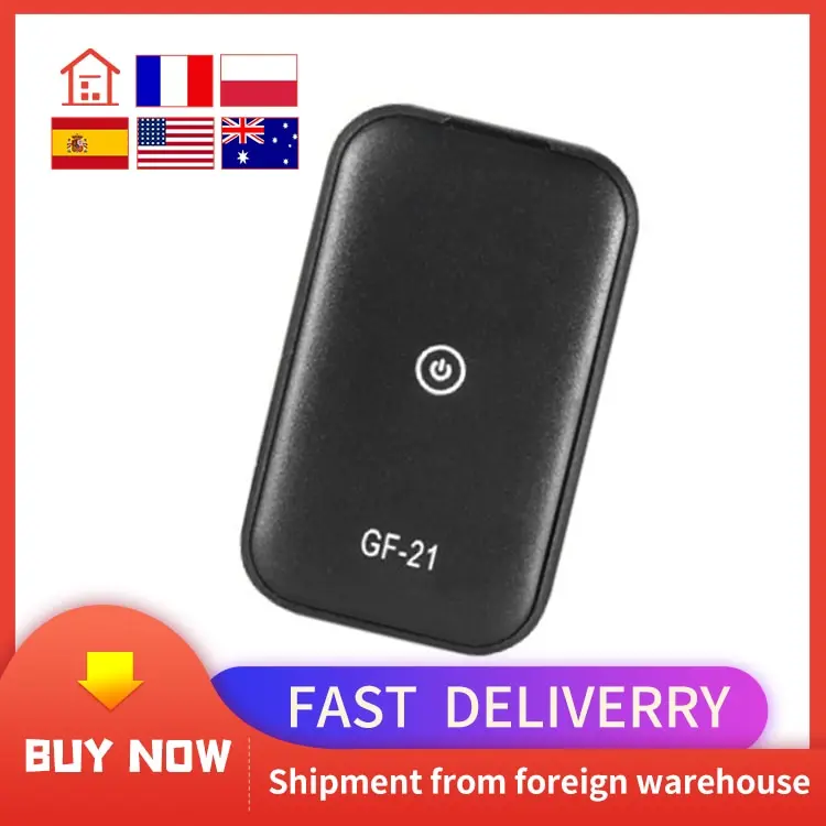 

GF21 Mini GPS Real Time Car Tracker Anti-Lost Device Voice Control Recording Locator High-definition Microphone WIFI+LBS+GPS Pos