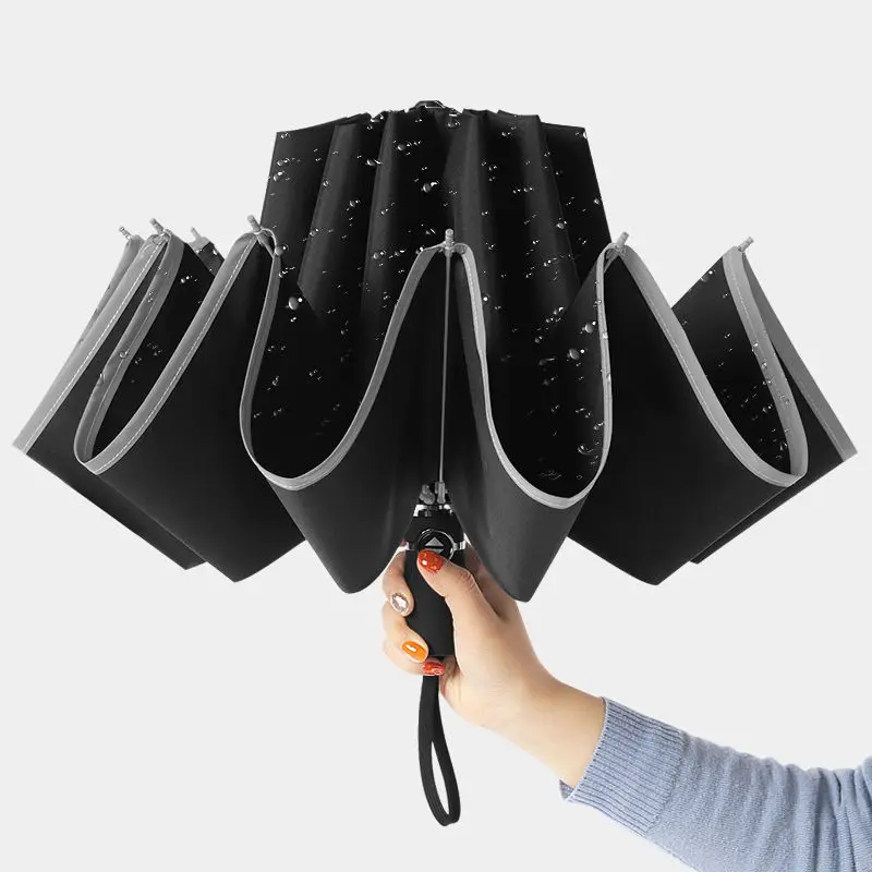 

Автоматический зонт с УФ-защитой и светоотражающей полосой