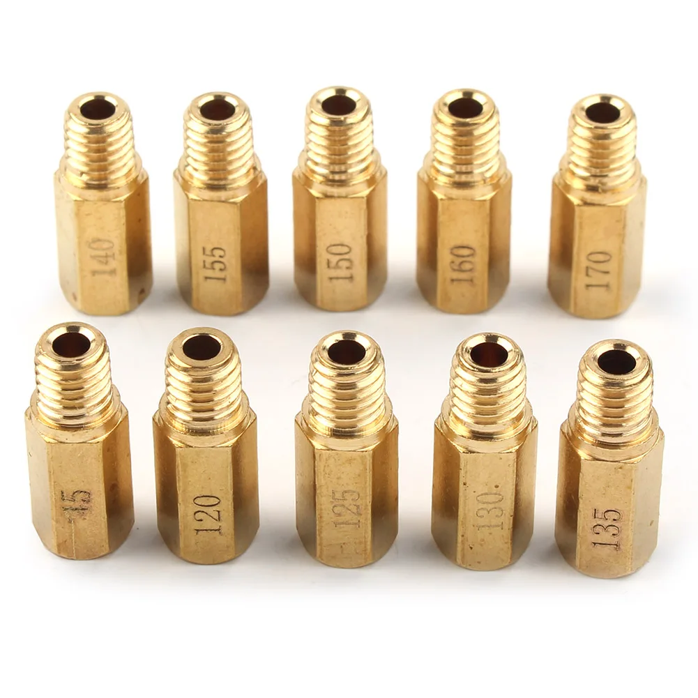 Мотоциклетный карбюратор Carb Main Jet для PWK Mikuni OKO Keihin KOSO # 120 125 130 135 140 145 150 155 160 170 10