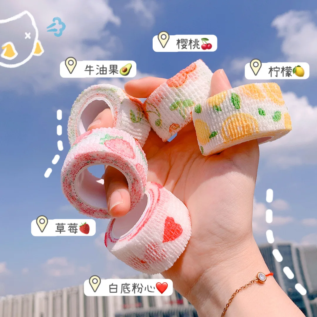 

Student Writing Finger Bandage Artifact Cute Self-adhesive Bandage Finger Joint Protective Sleeve Anti-wear Finger Tape